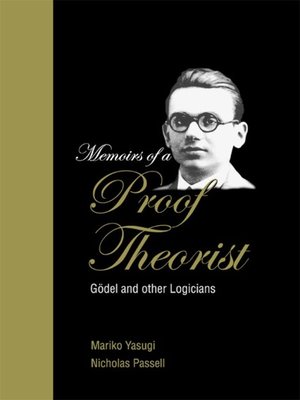 cover image of Memoirs of a Proof Theorist